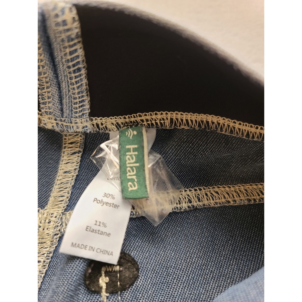 Halara High Waisted Light Wash Denim Jeggings XL Regular Blue Pull On Stretch - Picture 8 of 12